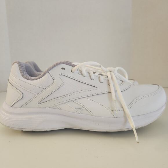 Reebok Women's Walk Ultra 7 DMX MAX D Shoe, White/Cold Grey 2/Royal, 9,5 Wide - Picture 2 of 8